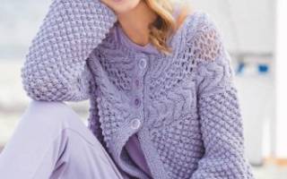 Кардиганы женские вязаные: схемы модных джемперов из последних коллекций