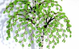 Береза из бисера: пошаговая инструкция для начинающих рукодельниц