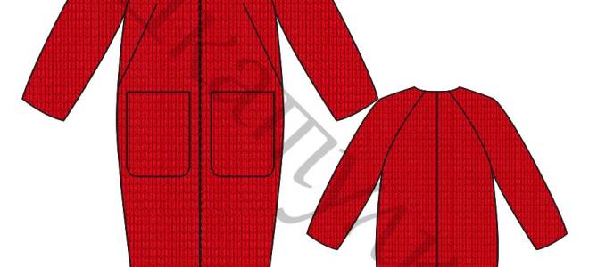 Выкройка пальто с рукавом реглан: тонкости и особенности кроя