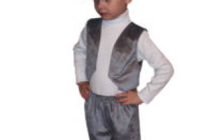 Шапка волка своими руками для новогоднего утренника