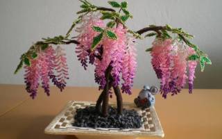 Дерево из бисера своими руками: основные принципы изготовления