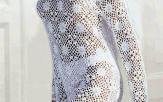 Туника из мотивов крючком: разнообразные модели с описанием