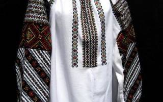 Вышиванка своими руками из старой рубашки