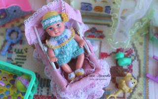 Одежда для вязаной куклы: дополняем гардероб любимицы малышки