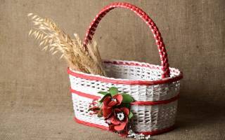 Видео по плетению из газетных трубочек для начинающих для домашнего уюта