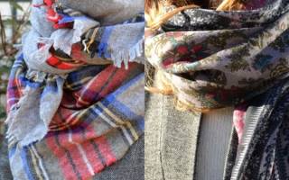 Как красиво завязать шарф на шее: стильные советы для девушек