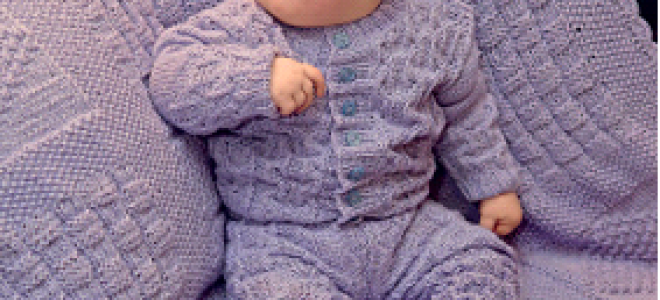 Вязание для новорожденных крючком со схемами и описанием