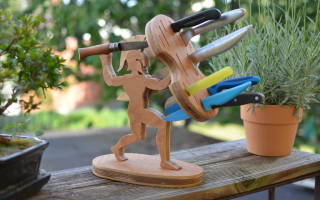 Подставка для ножа своими руками в нескольких моделях