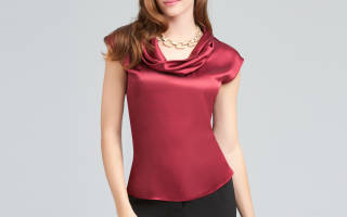 Выкройка и пошив воротника-хомута: оформляем одежду оригинально и стильно