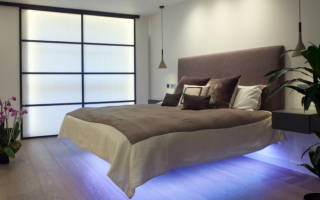 Парящая кровать своими руками в интерьере спальни