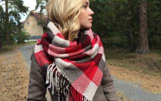 Как завязать палантин: традиционные и необычные способы