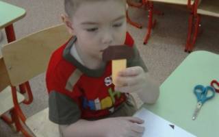 Аппликация «грибы» для детей из разных групп детского сада