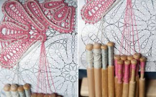 Плетение на коклюшках для начинающих: разбираем новую технику