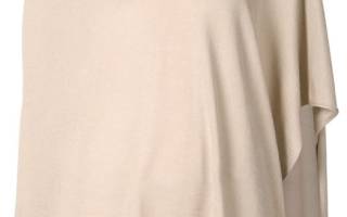 Накидка на плечи: простые и понятные выкройки для шитья