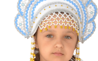 Кокошник своими руками из картона, бумаги и пряжи