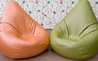 Кресло-груша своими руками: комфортная бескаркасная мебель для отдыха