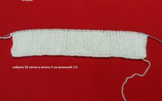 Чепчик спицами для новорожденного: дарим малышу свое тепло