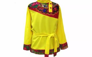 Косоворотка для мальчика своими руками за один вечер