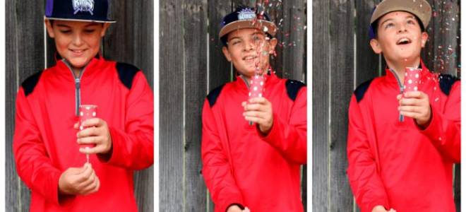 Как сделать хлопушку из бумаги для безопасных детских развлечений