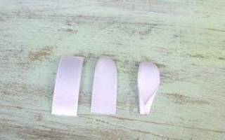 Ромашка канзаши: мастер-класс для начинающих мастеров