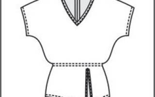 Выкройки блузок для деловых встреч и светских вечеров