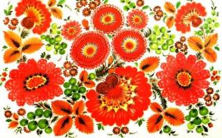 Петриковская роспись для начинающих: рисунки, примеры и техника