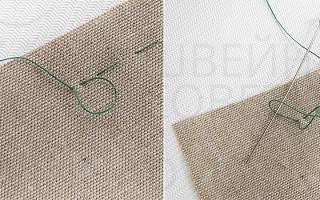 Потайной шов вручную: видео-уроки для новичков в рукоделии