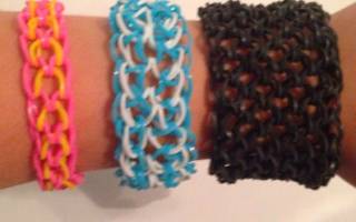 Браслет «чешуя дракона» из резинок: разбираем популярное плетение