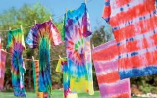 Узелковый батик: мастер-класс для ценителей прекрасного