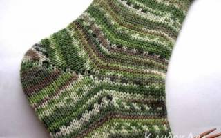 Как вязать пятку «бумеранг» спицами и крючком: основные рекомендации