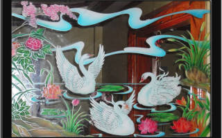 Роспись акриловыми красками по стеклу: мастер-класс для начинающих художников