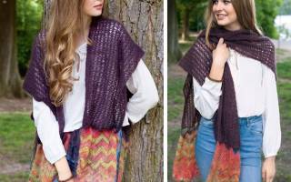 Ажурные жакеты крючком: самые актуальные модели